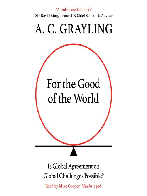 Cover image for For the Good of the World